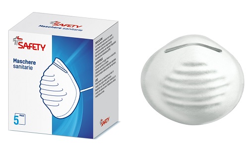 MASCHERA SANITARIA 5 PEZZI - farmanauta.it