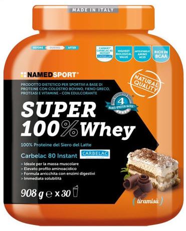 SUPER100% WHEY TIRAMISU'908 G - farmanauta.it