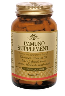 IMMUNO SUPPLEMENT FLACONE 60 CAPSULE 42 G - farmanauta.it
