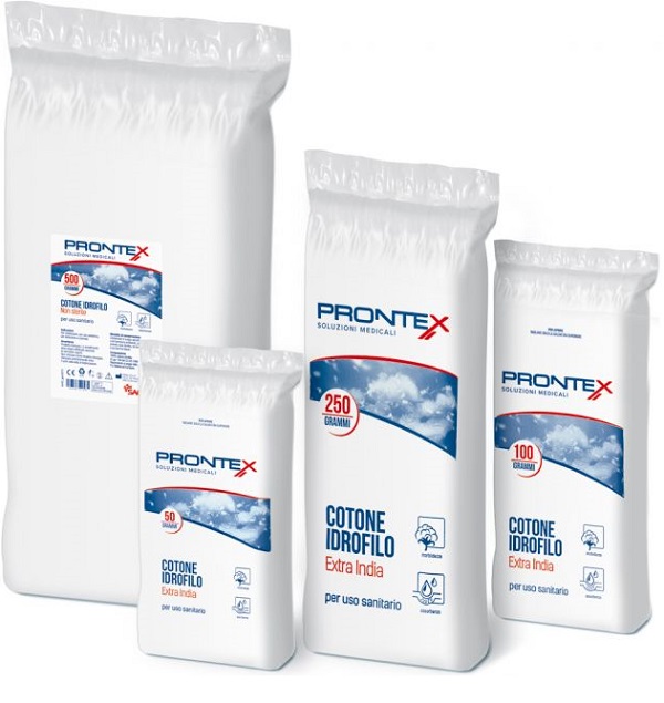 COTONE IDROFILO EXTRA INDIA PRONTEX 500 G - farmanauta.it