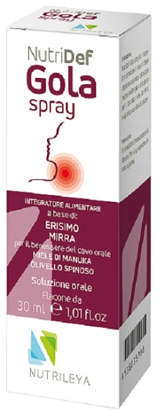 NUTRIDEF GOLA SPRAY 30 ML - farmanauta.it