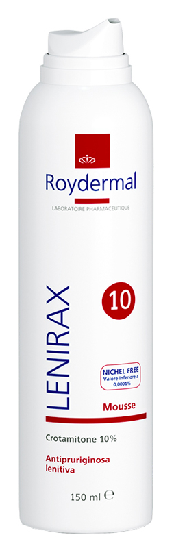 LENIRAX MOUSSE DERMATOLOGICA CROTAMITONE 10 % 150 ML - farmanauta.it