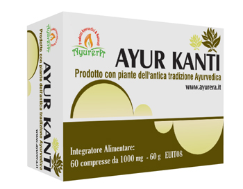 AYUR KANTI 60 COMPRESSE 1 G - farmanauta.it