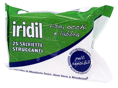 IRIDIL SALVIETTE STRUCCANTI 25 PEZZI - farmanauta.it