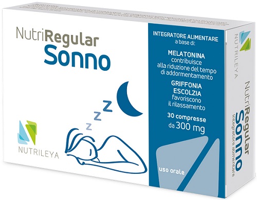NUTRIREGULAR SONNO 30 COMPRESSE - farmanauta.it