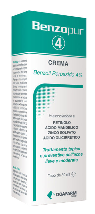 BENZOPUR 4 CREMA 30 ML - farmanauta.it
