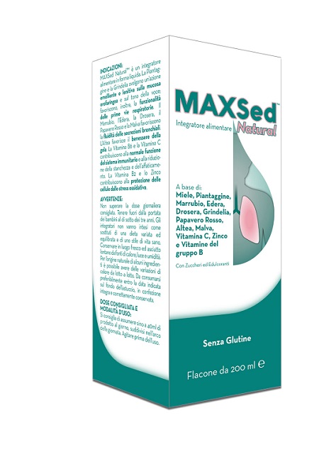 MAXSED NATURAL 200 ML - farmanauta.it