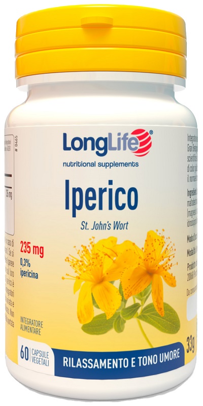 LONGLIFE IPERICO 60 CAPSULE VEGETALI - farmanauta.it