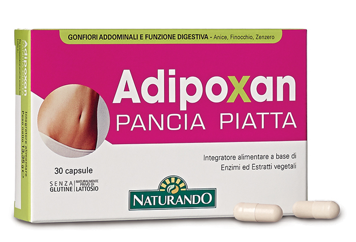 ADIPOXAN PANCIA PIATTA 30 CAPSULE - farmanauta.it
