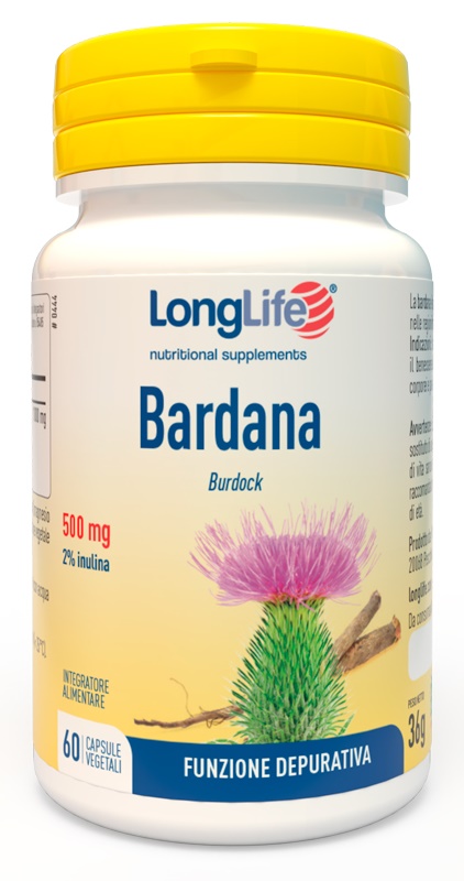 LONGLIFE BARDANA 60 CAPSULE VEGETALI - farmanauta.it