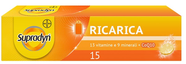 SUPRADYN RICARICA 15 COMPRESSE EFFERVESCENTI - farmanauta.it