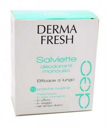 DERMAFRESH PELLE SENSIBILE 10 SALVIETTINE - farmanauta.it