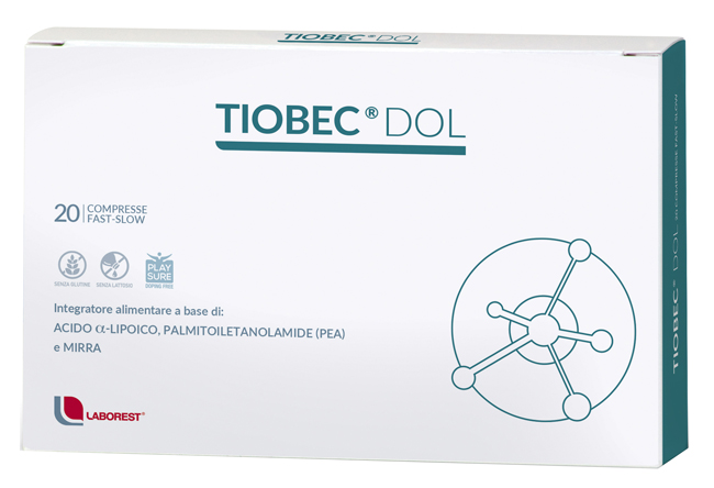 TIOBEC DOL 20 COMPRESSE DA 1455 MG - farmanauta.it