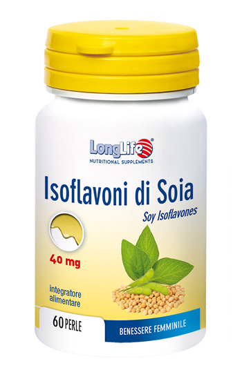 LONGLIFE ISOFLAVONI SOIA 60 PERLE - farmanauta.it