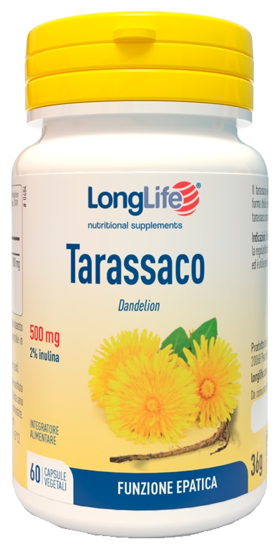 LONGLIFE TARASSACO 60 CAPSULE - farmanauta.it