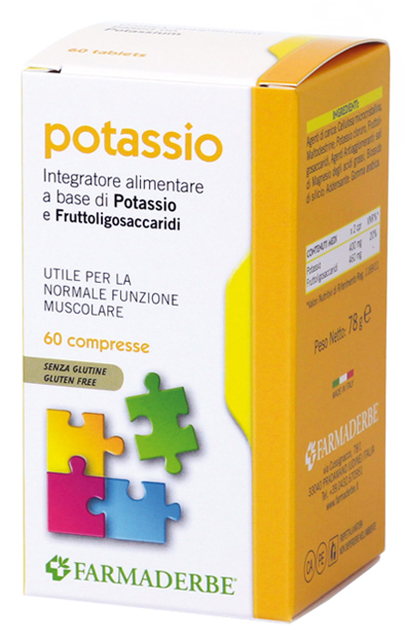 POTASSIO 60 COMPRESSE - farmanauta.it