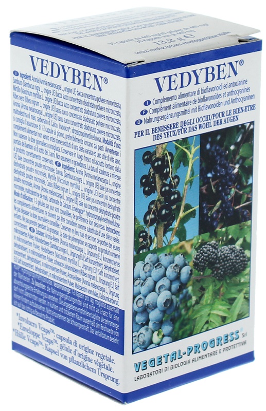 VEDYBEN SUCCO CONCENTRATO BACCHE 30 CAPSULE - farmanauta.it
