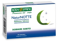 BODY SPRING NATUR NOTTE 30 COMPRESSE - farmanauta.it