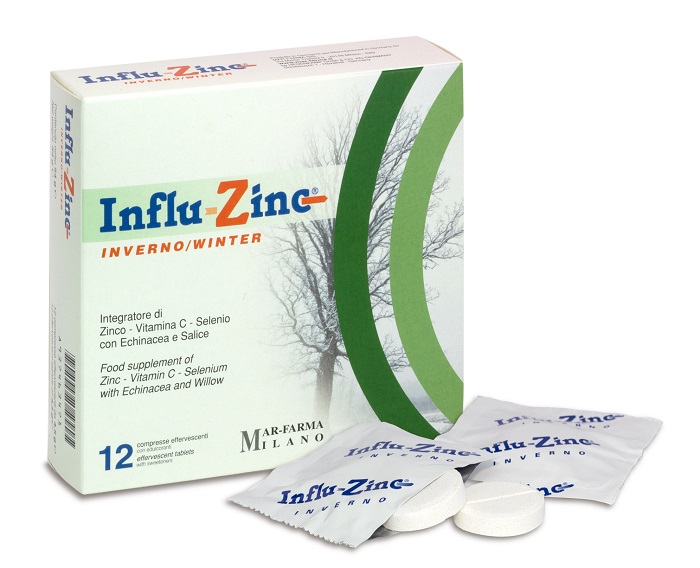 INFLUZINC INVERNO 12 COMPRESSE EFFERVESCENTI - farmanauta.it