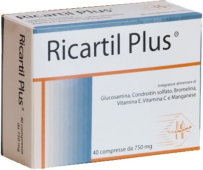 RICARTIL PLUS 40 COMPRESSE - farmanauta.it