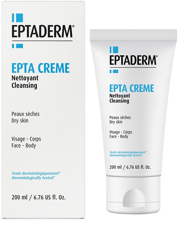 EPTADERM EPTA CREME DETERGENTE PELLI SECCHE VISO CORPO 200 ML - farmanauta.it