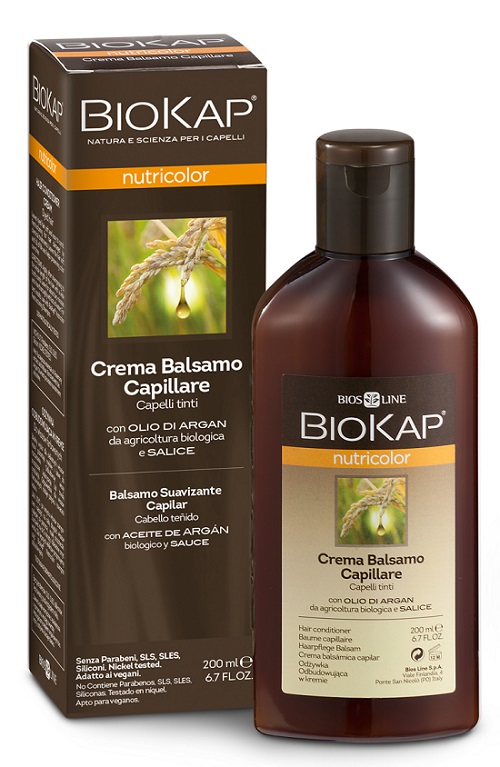 BIOKAP NUTRICOLOR CREMA BALSAMO CAPILLARE 200 ML - farmanauta.it