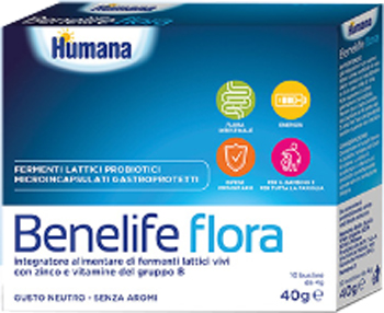 BENELIFE FLORA 10 BUSTINE DA 4 G - farmanauta.it