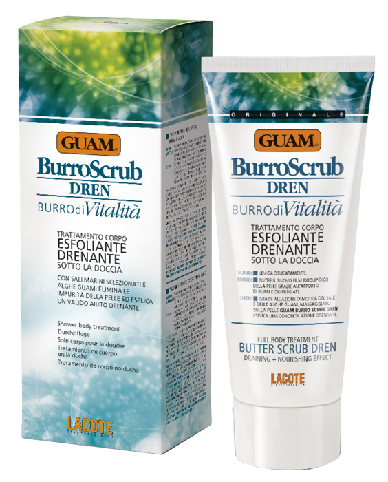 GUAM BURRO SCRUB DREN 200 ML - farmanauta.it