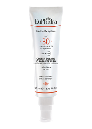 EUPHIDRA KALEIDO UV SYSTEM CREMA SOLARE VISO 30 - farmanauta.it
