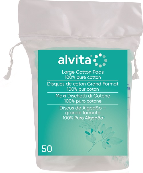 ALVITA MAXI DISCHETTI COTONE 50 PEZZI - farmanauta.it