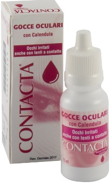 CONTACTA GOCCE OCULARI LENITIVE CON CALENDULA 15 ML - farmanauta.it