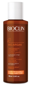 BIOCLIN BIO ARGAN TRATTAMENTO QUOTIDIANO NUTRIENTE RISTRUTTURANTE 100 ML - farmanauta.it