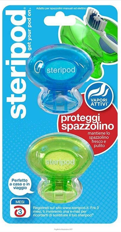 STERIPOD PROTEGGISPAZZOLINO 2 PEZZI - farmanauta.it