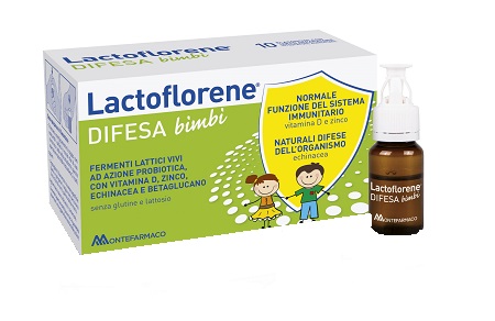 LACTOFLORENE DIFESA BAMBINI 10 FLACONI 100 ML - farmanauta.it