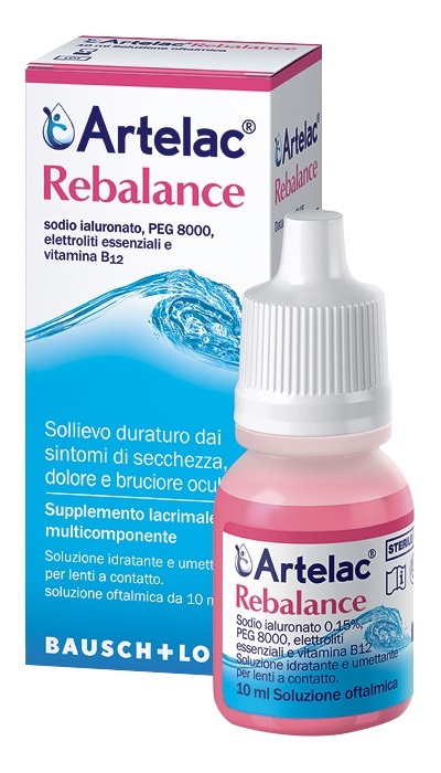 ARTELAC REBALANCE GOCCE OCULARI MULTIDOSE SENZA CONSERVANTI 10 ML - farmanauta.it