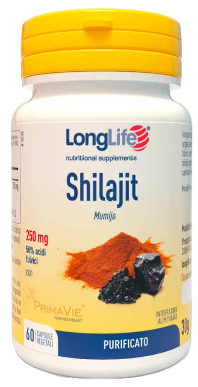 LONGLIFE SHILAJIT 60 CAPSULE - farmanauta.it