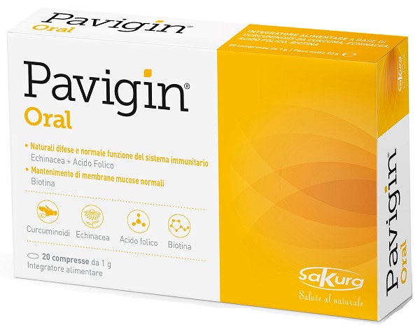 PAVIGIN ORAL 20 COMPRESSE - farmanauta.it
