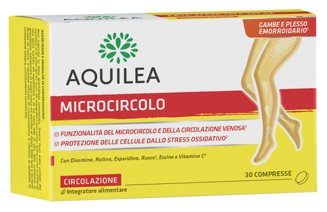 AQUILEA MICROCIRCOLO 30 COMPRESSE - farmanauta.it