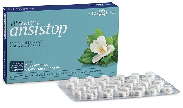 VITACALM ANSISTOP 60 COMPRESSE - farmanauta.it