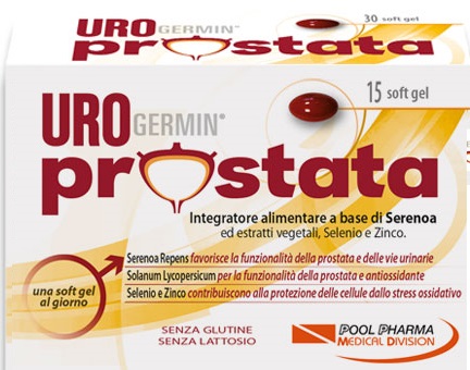 UROGERMIN PROSTATA 15 SOFTGEL - farmanauta.it