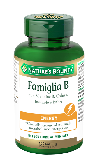 FAMIGLIA B 100 TAVOLETTE - farmanauta.it