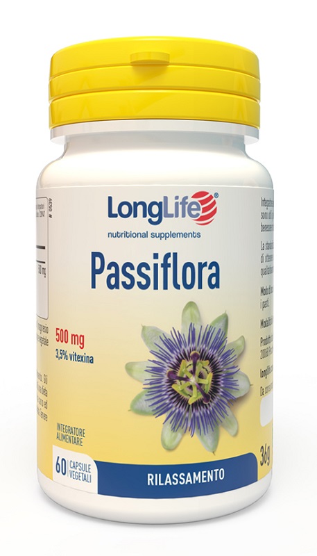 LONGLIFE PASSIFLORA 60 CAPSULE VEGETALI - farmanauta.it