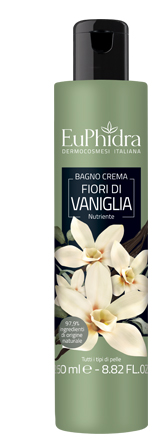 EUPHIDRA BAGNOCREMA NUTR VANIGLIA BAGNO CREMA IN FLACONE CON ETICHETTA - farmanauta.it