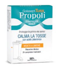 GOLASEPT TUSS PROPOLI CPR TOSSE DISPOSITIVO MEDICO COMPRESSE MASTICABILI ALLA PROPOLI IN ASTUCCIO - farmanauta.it