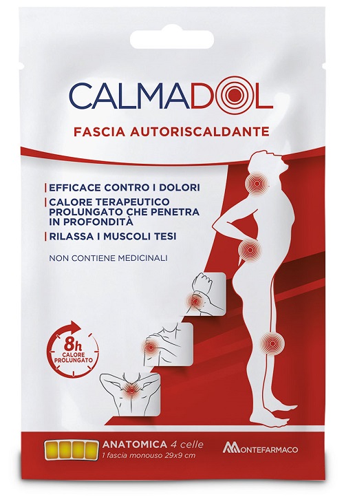 CALMADOL FASCIA AUTORISCALDANTE LOMBARE 1 PEZZO - farmanauta.it