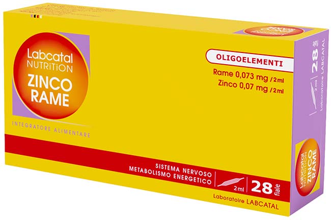 LABCATAL NUTRITION ZINCO RAME 28 FIALE 2 ML - farmanauta.it