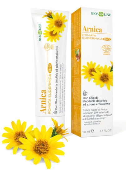 BIOSLINE ARNICA POMATA EUDERMICA BIO CERT ECOCERT 50 ML - farmanauta.it