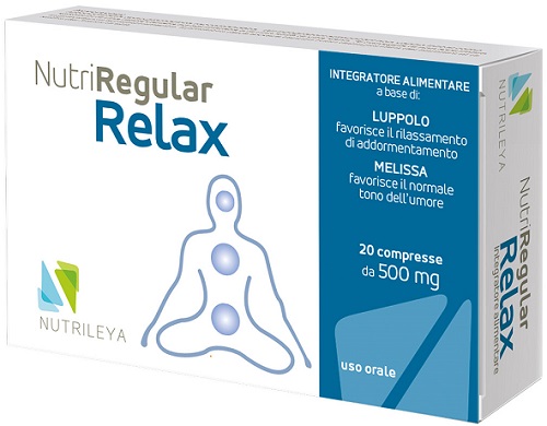 NUTRIREGULAR RELAX 20 COMPRESSE - farmanauta.it
