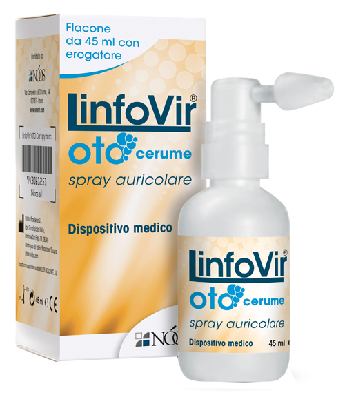 LINFOVIR OTO CERUME SPRAY AURICOLARE 45 ML - farmanauta.it