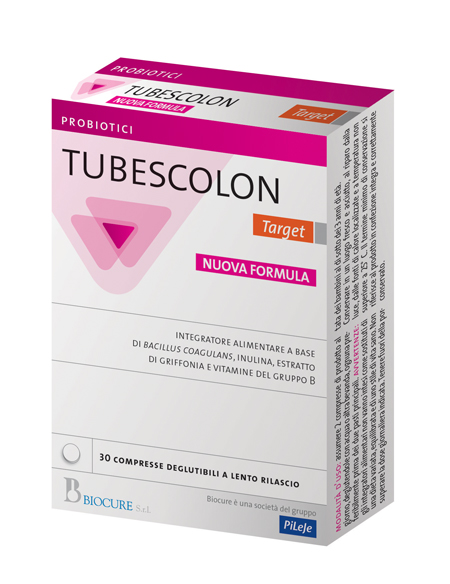 TUBESCOLON TARGET 30 COMPRESSE NUOVA FORMULA - farmanauta.it